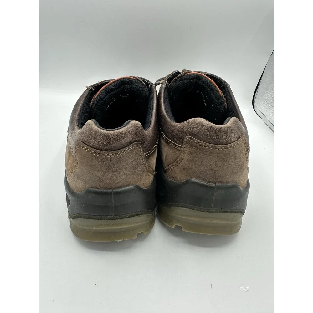 ECCO Track II Low Gore-Tex Brown Leather Hiking Shoes Men EU 45 US 11-11.5